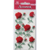 STICKER RED ROSES